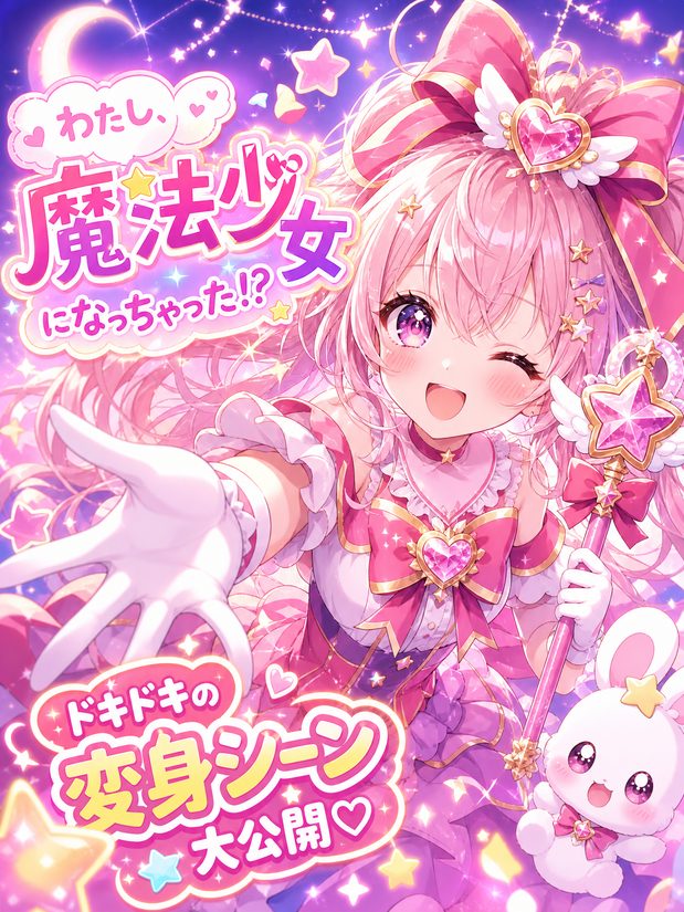 抖音风动漫-魔法少女动漫教程合集